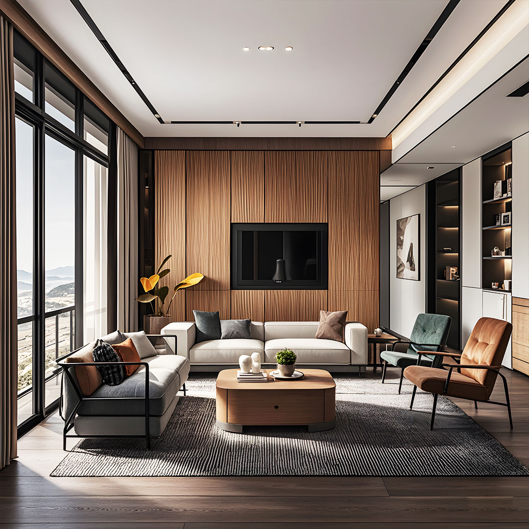 ZS06 Dalga Doku Paneli - 3D