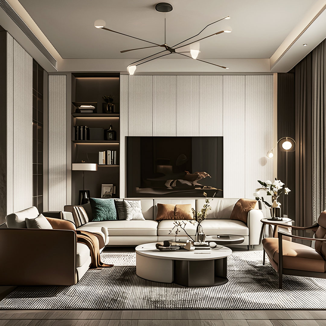 ZZ25 Düz Çizgi Dokulu Panel - Hafif Lüks